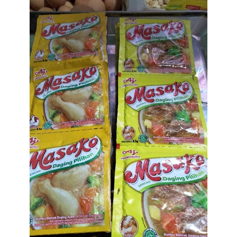 

Masako renceng ayam sapi harga 500 per pcs