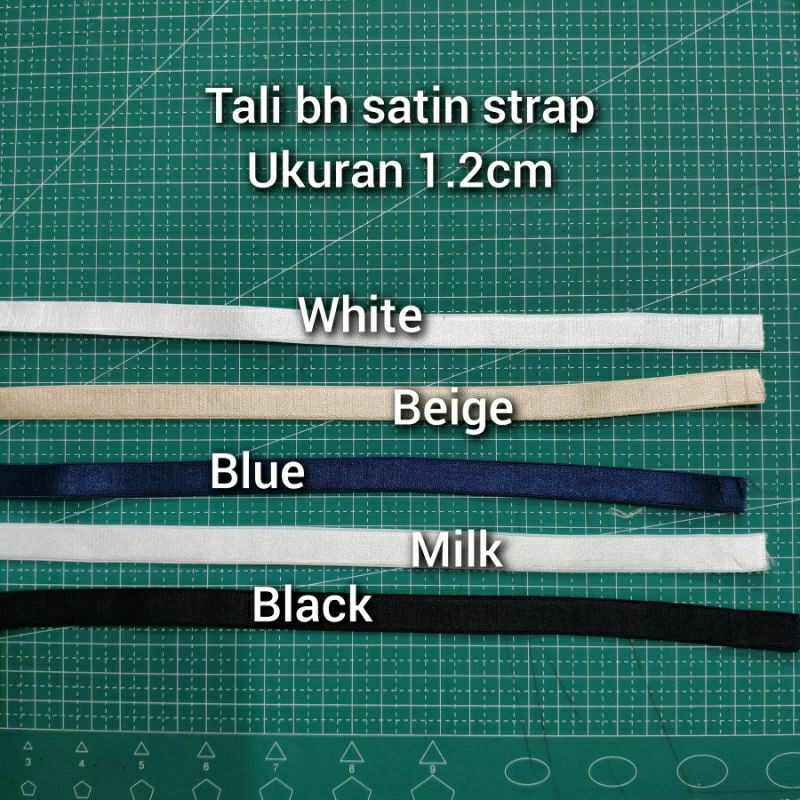 tali bh bahan satin strap 1.2cm
