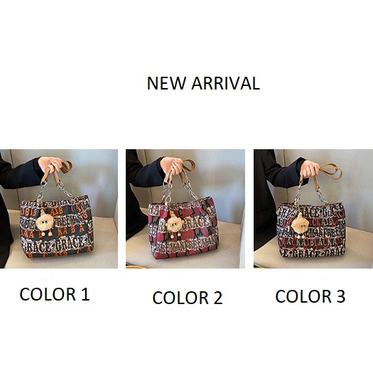 ( 2PC 1KG ) GTBI998881868   New Arrival 2023 !!!  Tas Selempang  Tas Wanita Import  Premium Terbaru +Boneka