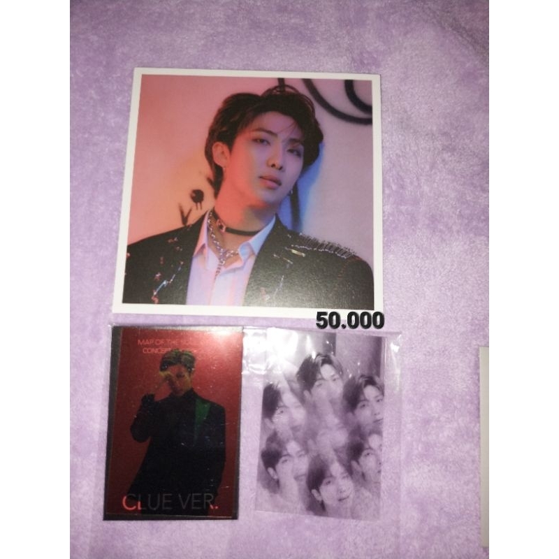 

BTS MAP OF THE SOUL ON:E CONCEPT PHOTOBOOK SPECIAL NAMJOON VER SQUARE FILM CARD