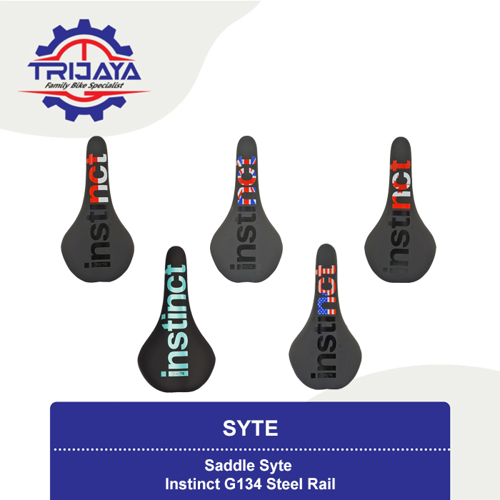 Jok Sadel Sepeda - Sadel Syte Instinct G134 Steel Rail Sadel Sepeda