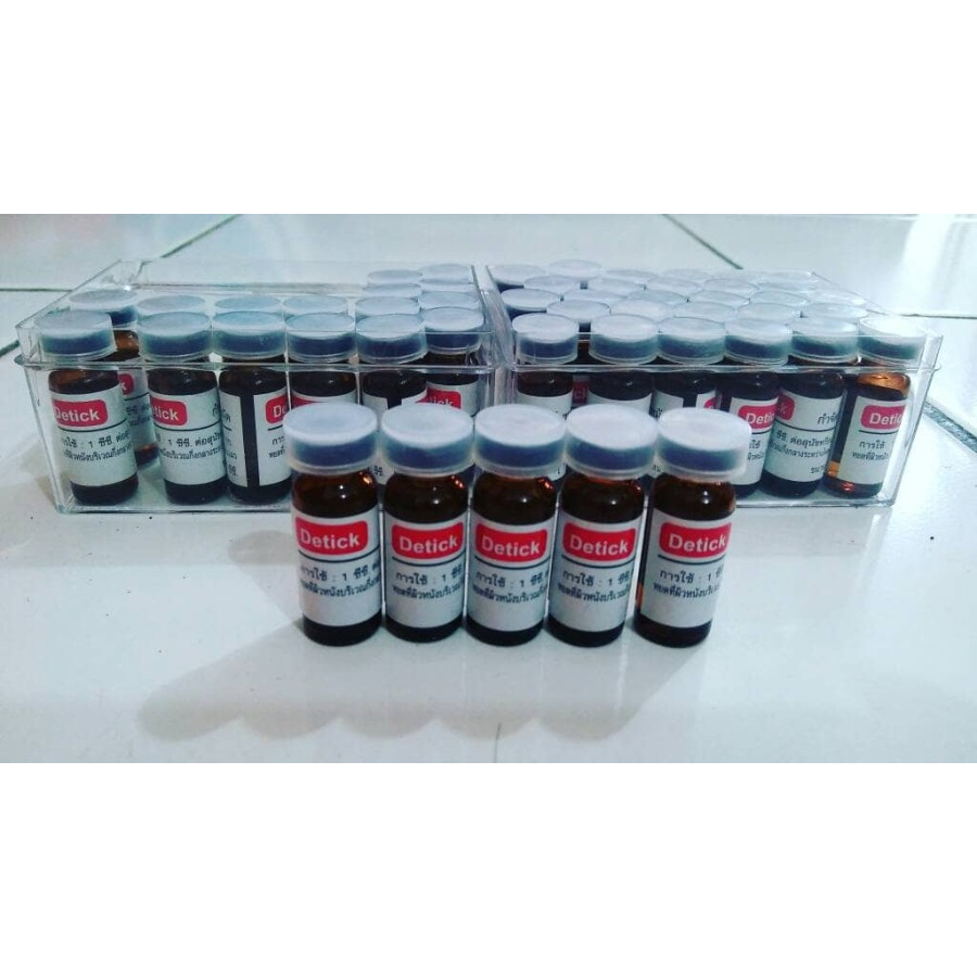 Obat Tetes Kutu Detick 1ml -  Obat Kutu Kucing Anjing Detick Tetes