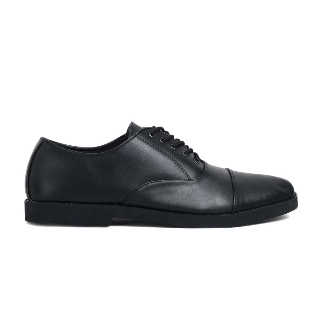 Sepatu Formal Pantofel Oxford Pria Hitam Casual Kerja Original