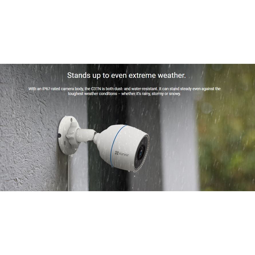 EZVIZ C3TN OutPro 3MP / 2MP Outdoor IP Camera CCTV - Color Night Vision