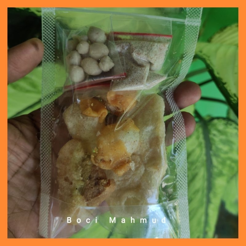 

Boci Baso aci instan mini original homemade sudah vacum