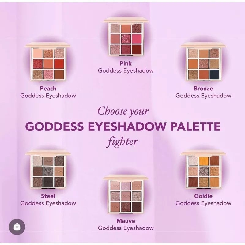 ESQA eyeshadow palette