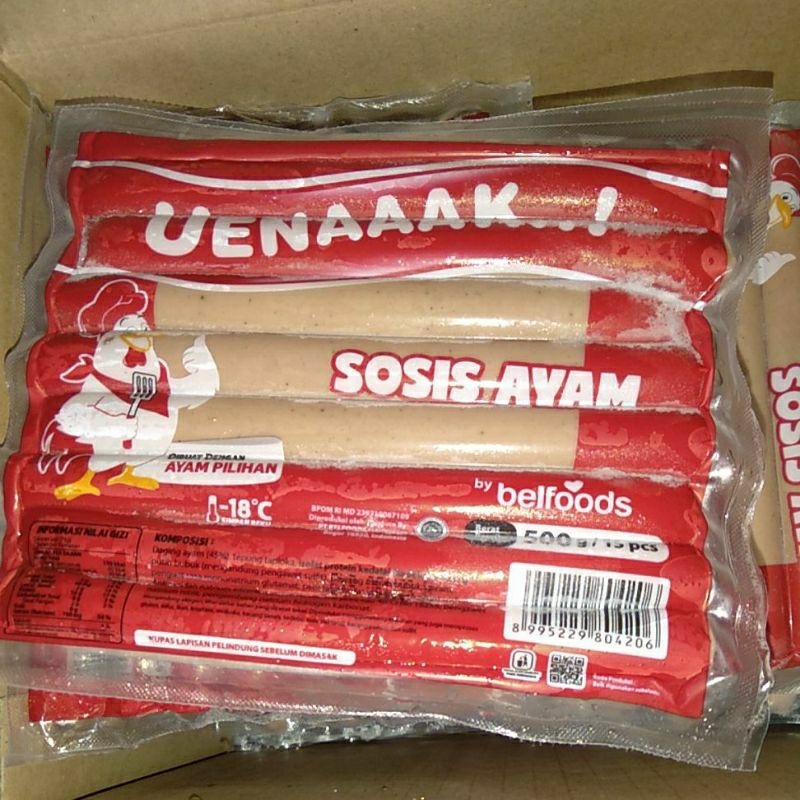 

sosis belfood ayam 500 gram