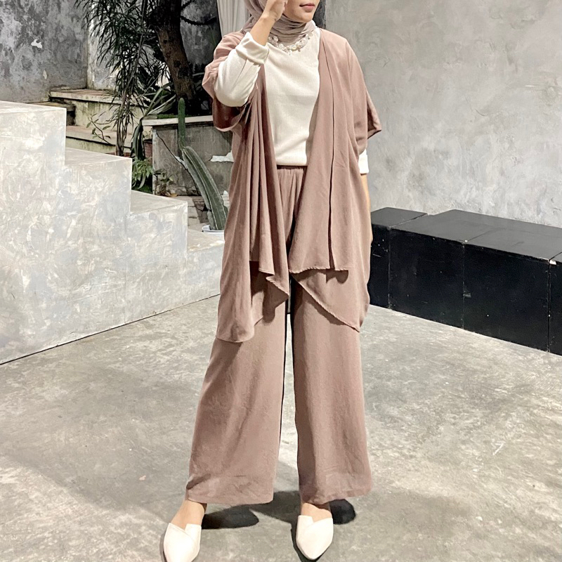 One Set Nataya Outer - Outer Oversize Ceruty Babydoll Premium - Mytawa.id