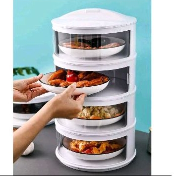 

Rak makanan / tudung saji 4 susun elegant