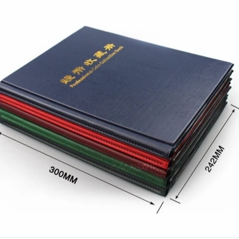 Album Koin Holder PCCB 245 x 300 mm 200 kantong