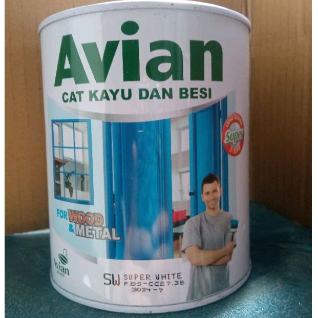 Cat Avian Cat Kayu Cat Besi 1 Kg Coklat