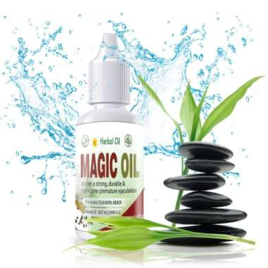 MAGIC OIL ORIGINAL HERBAL OIL OLES PRIA MENGATASI GANGGUAN EREXI
