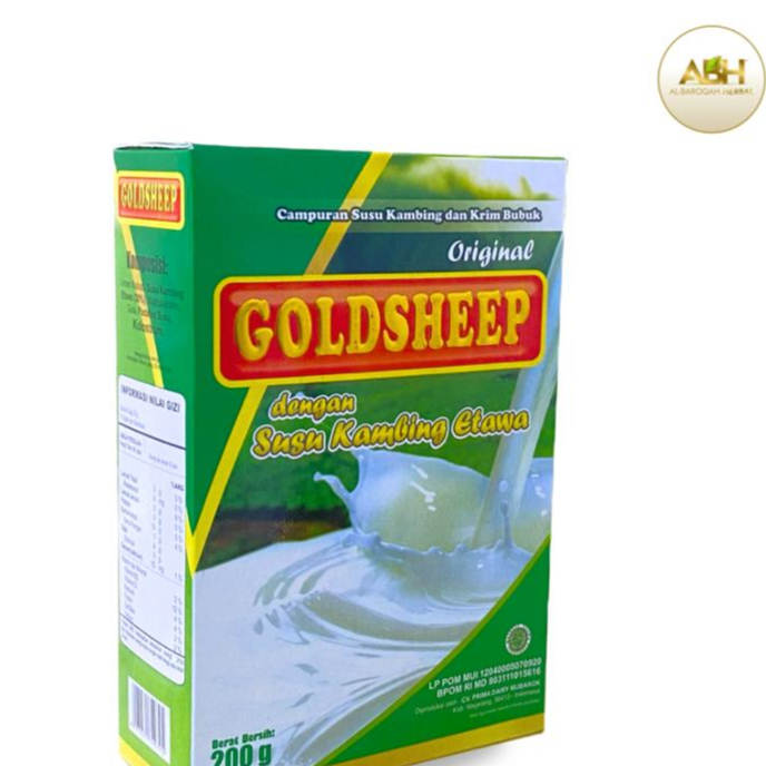 

SUSU KAMBING GOLDSHEEP 200gr
