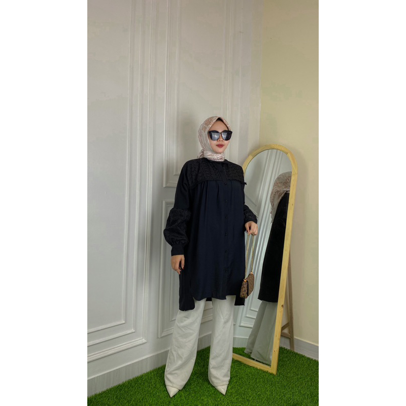 TUNIK HITAM PUTIH