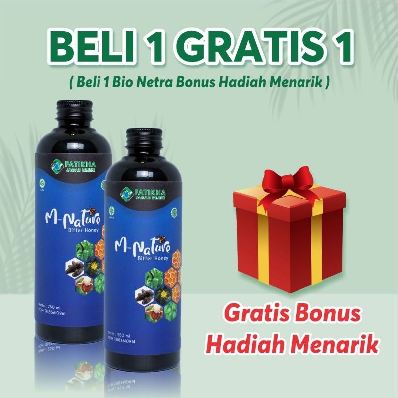 M-NATURE MADU PAHIT 100% ASLI