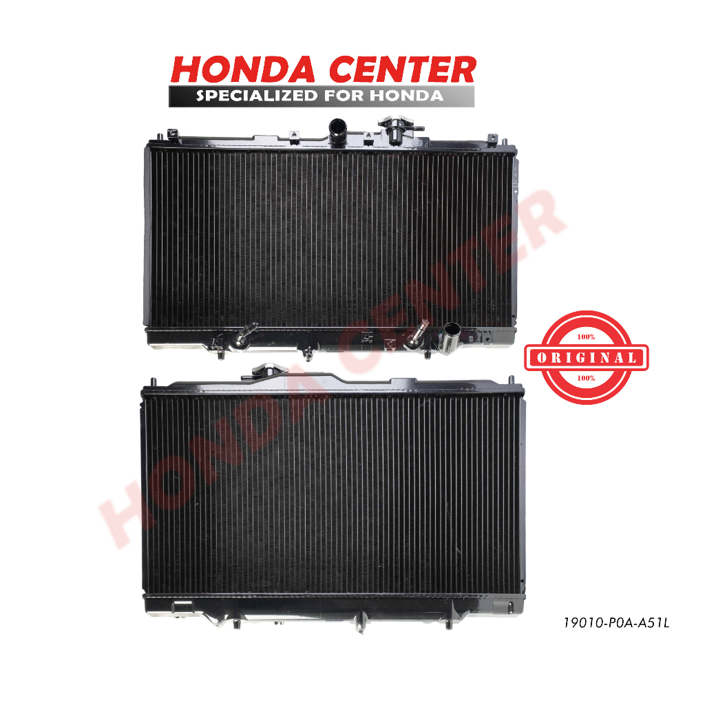 asli,radiator honda accord cielo 1994 1995 1996 1997 matik