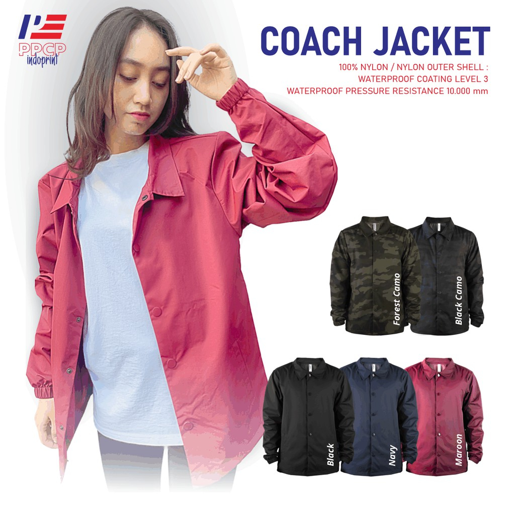 COACH JACKET POLOS PREMIUM 5 WARNA