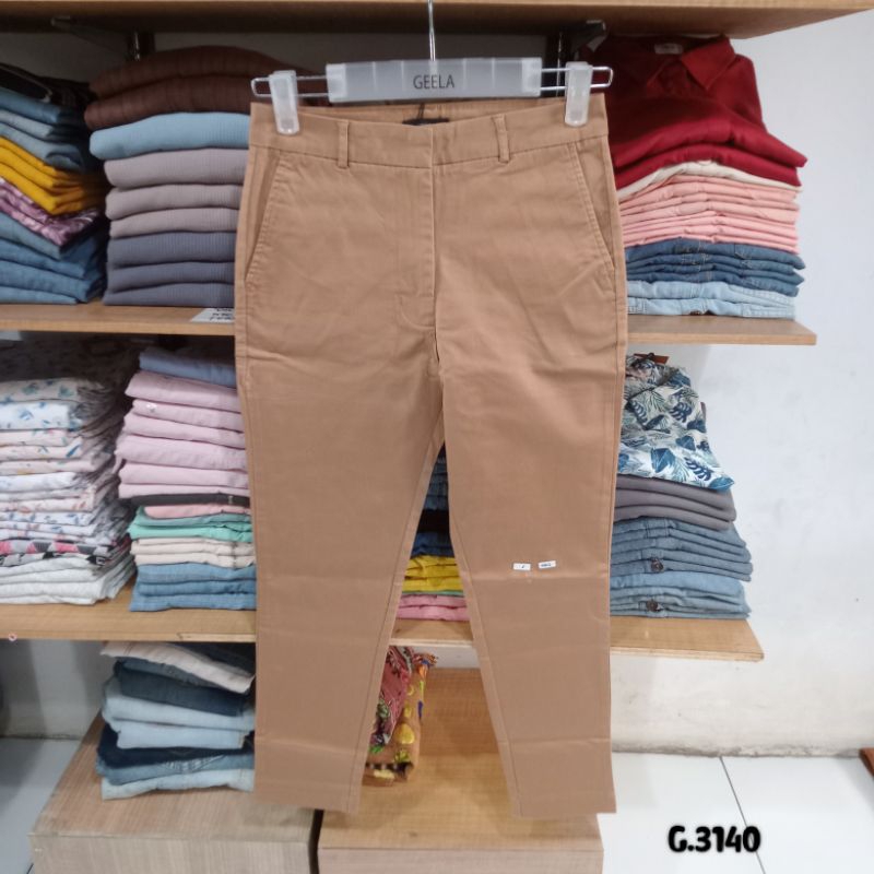 Geela Slim Fit Pants Brown (3140)