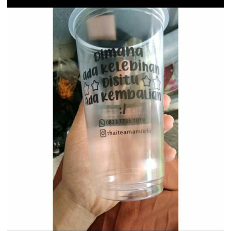 1DUS ORDERAN KHUSUS SABLON 22Oz OVAL&amp;22 DATAR(UNIVERSAL)