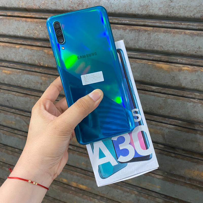 Samsung A30s 4/64gb second bekas pakai normal fullset