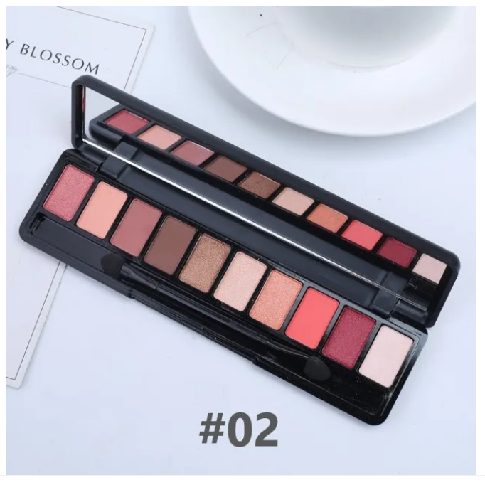 LAMEILA Lamailai Fashion Matte Eyeshadow Pallet Makeup 10 warna LML9999