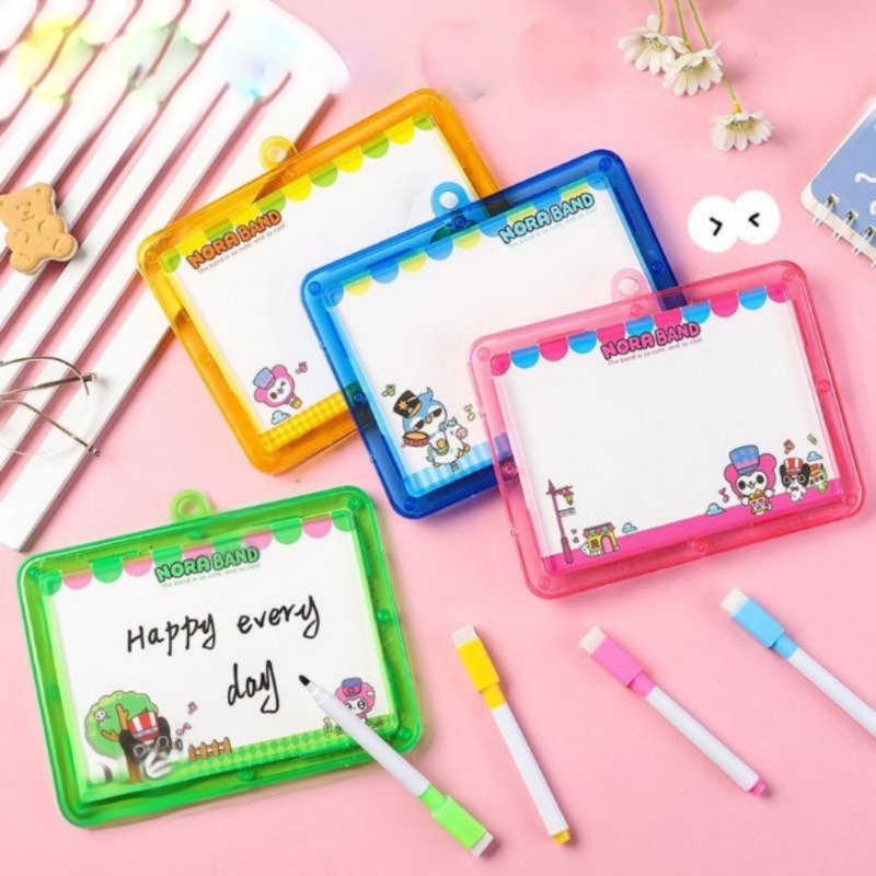 

Papan Tulis Warna Bisa Dihapus Mini Belajar Anak Whiteboard Edukasi Spidol
