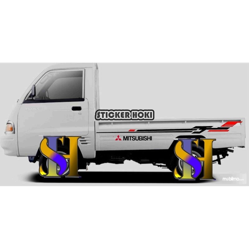 0048 STIKER MOBIL PICK UP CARRY GRAND MAX STIKER CUSTOM STIKER CUTTING