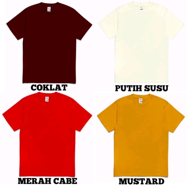 Kaos Polos Merchons 24S