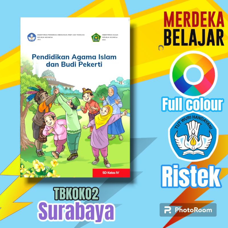 BUKU AGAMA ISLAM PAI SD KELAS 4 KURIKULUM MERDEKA SEKOLAH PENGGERAK 2023