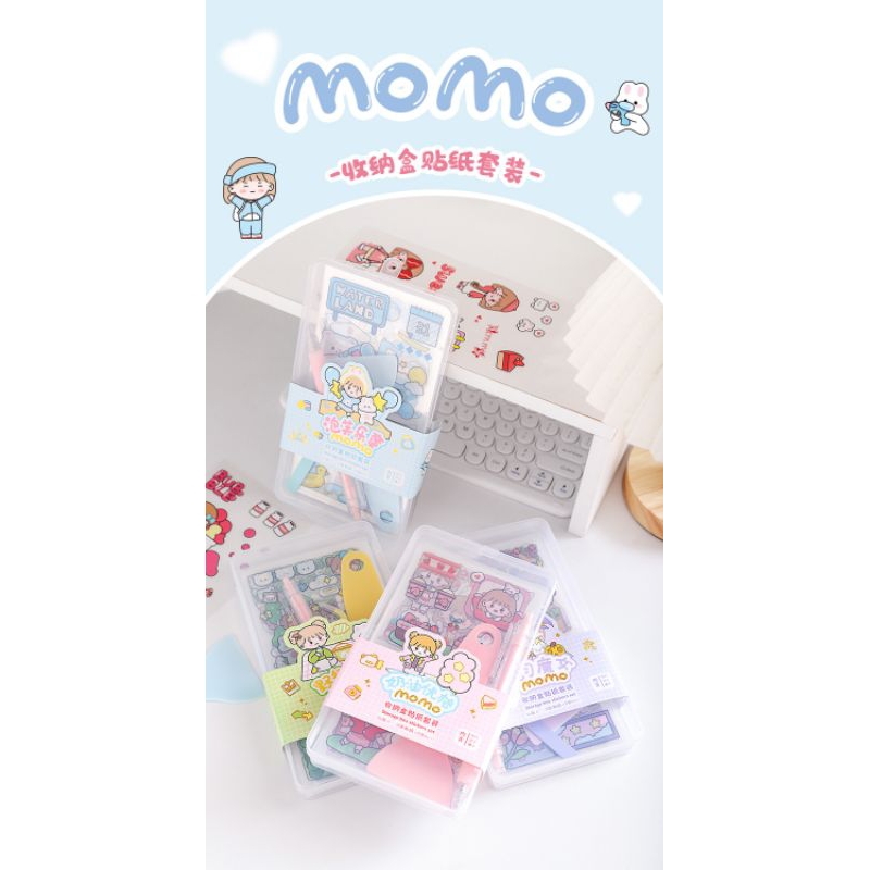 Stiker MOMO Box|Stiker PVC
