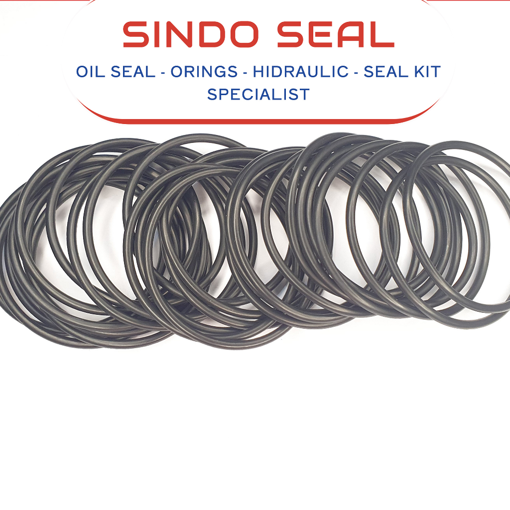 ORING SEAL SIL AS 253 2-253 NBR70 NBR90 FKM TAHAN PANAS SILIKON