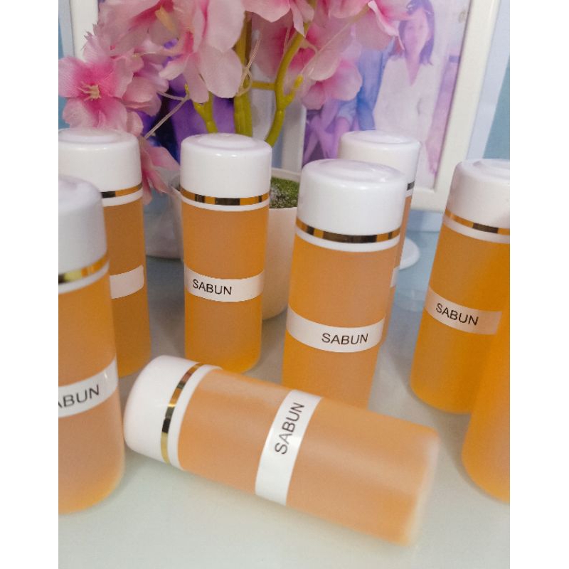 3 BOTOL SABUN PEPAYA CAIR asli original