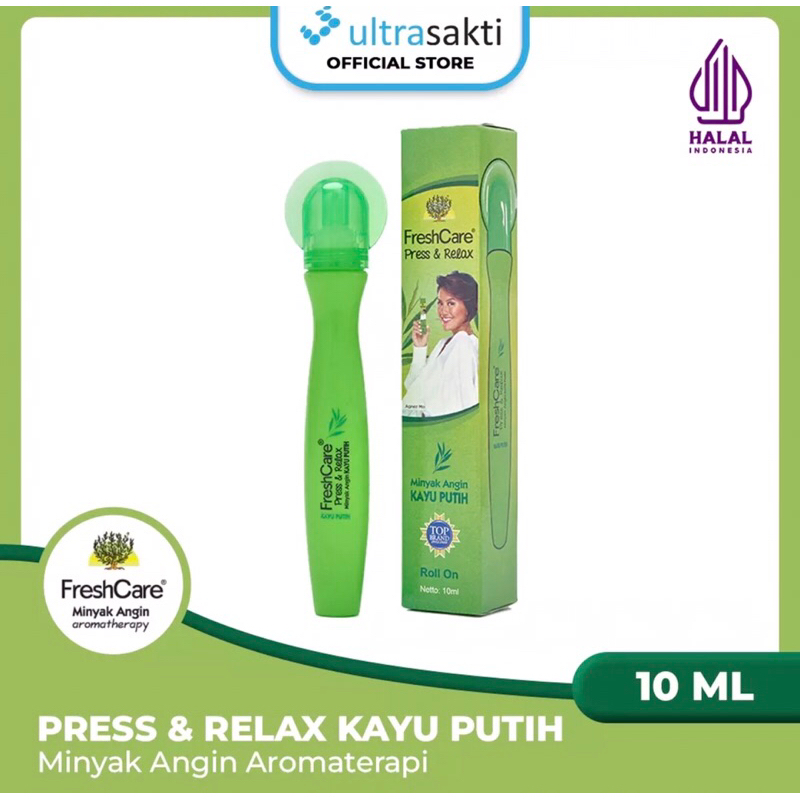 FreshCare Press & Relax Kayu Putih / Strong 10ml
