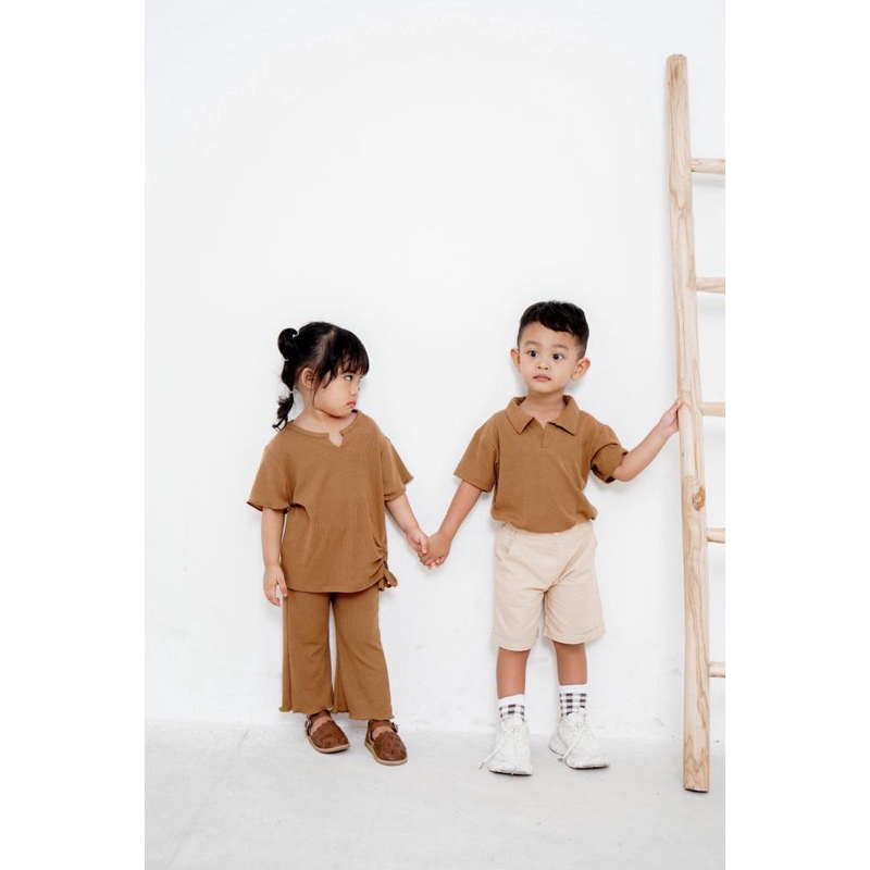 RACHIDKIDS / SETELAN COUPLE ANAK / OLIVER DAN OLIVIA SET