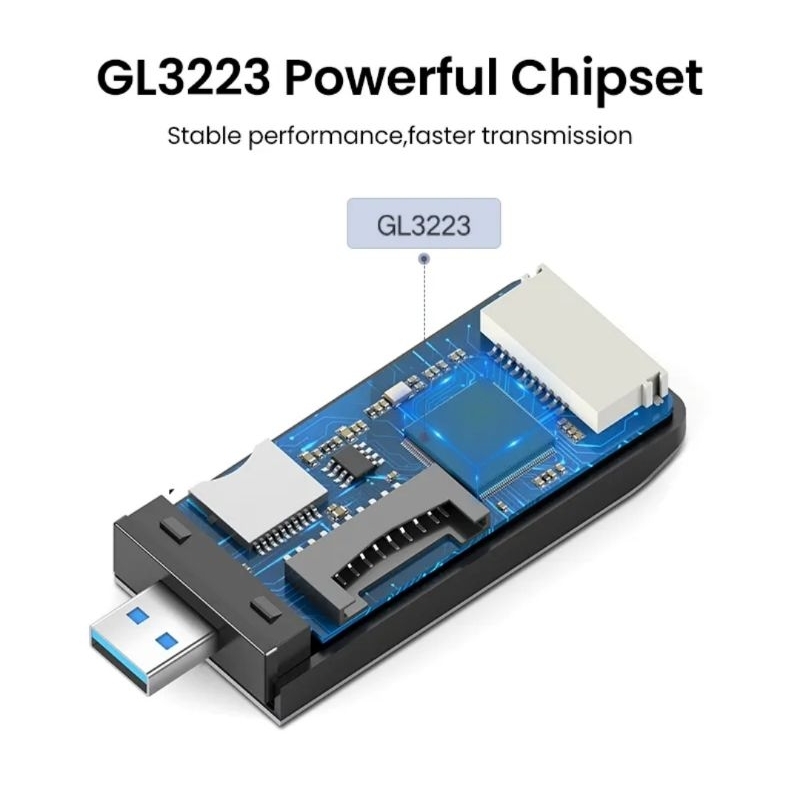 Ugreen USB 3.0 Card Reader 4 in 1 CF/TF/SD/MF - 50541