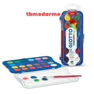 

TBMO GIOTTO WATER COLOR BLOCKS 30MM 12COLORS SET BANTEX F351200