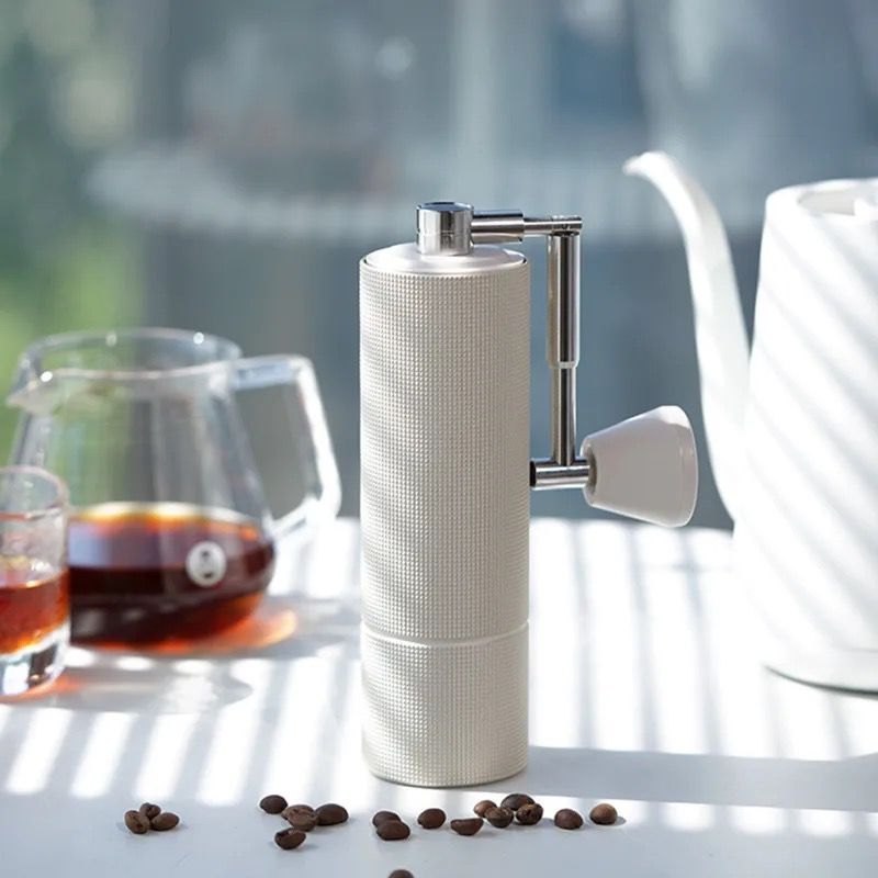 grinder timemore C3 MAX PRO BLACK WHITE S2C burr / alat penggiling kopi manual brew