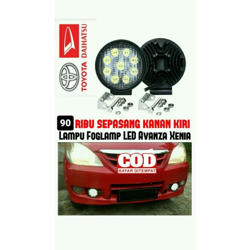 Lampu Foglamp LED Avanza Xenia