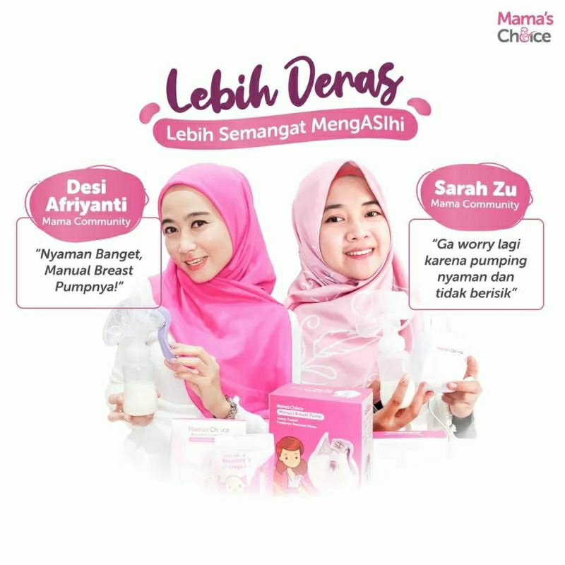 Mama choice single &amp; Handy Electra Breast Pump -Pompa Asi