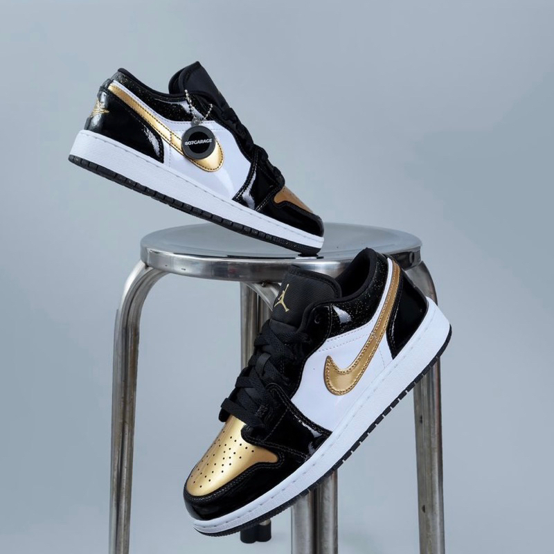 Air Jordan 1 Low Gold Toe GS Women