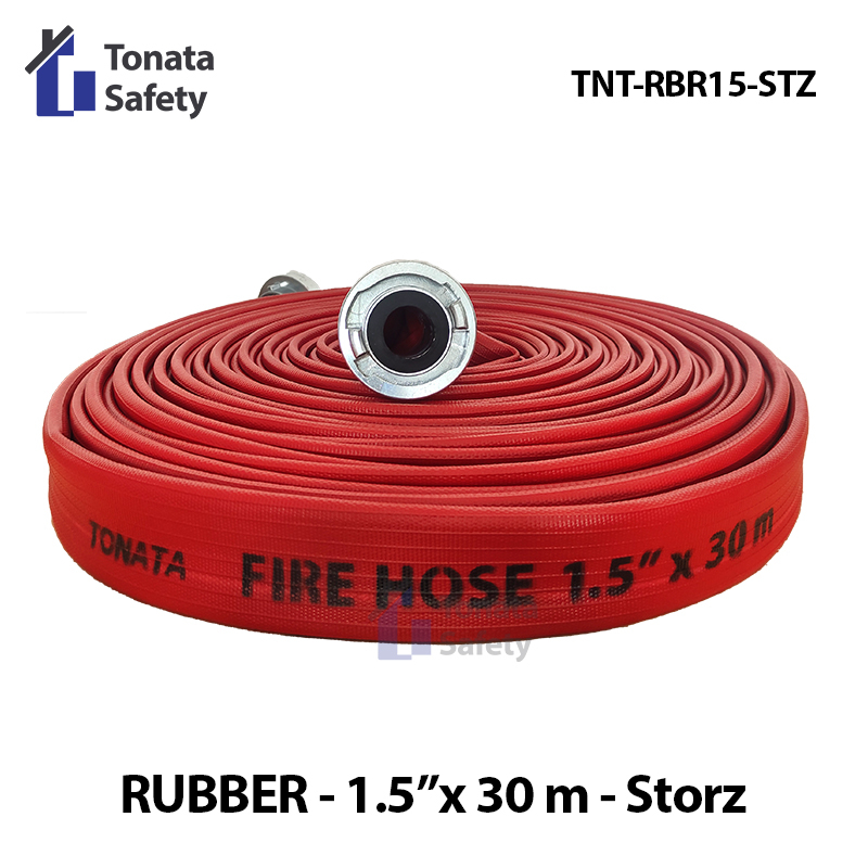 Fire Hose Rubber Storz Tonata 1.5&quot; x 30m / Selang Pemadam 30 m