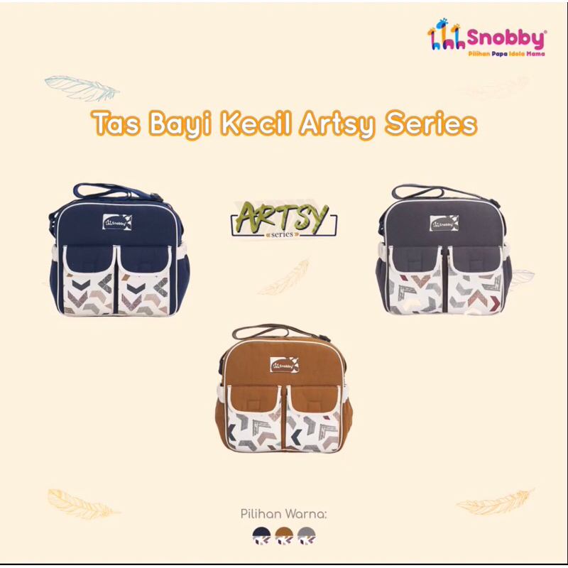 SNOBBY Tas Kecil Artsy, Bearly Series