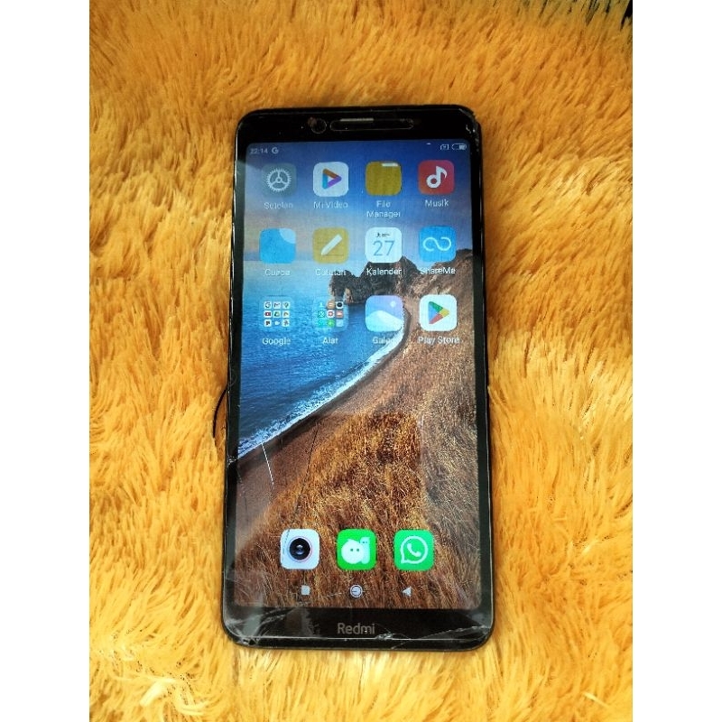 batre lcd touchscreen redmi 7a copotan
