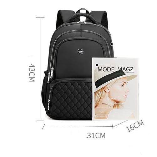 RANSEL WANITA IMPORT CHIBAO UKURAN JUMBO MUAT LAPTOP 14 INCH 807#