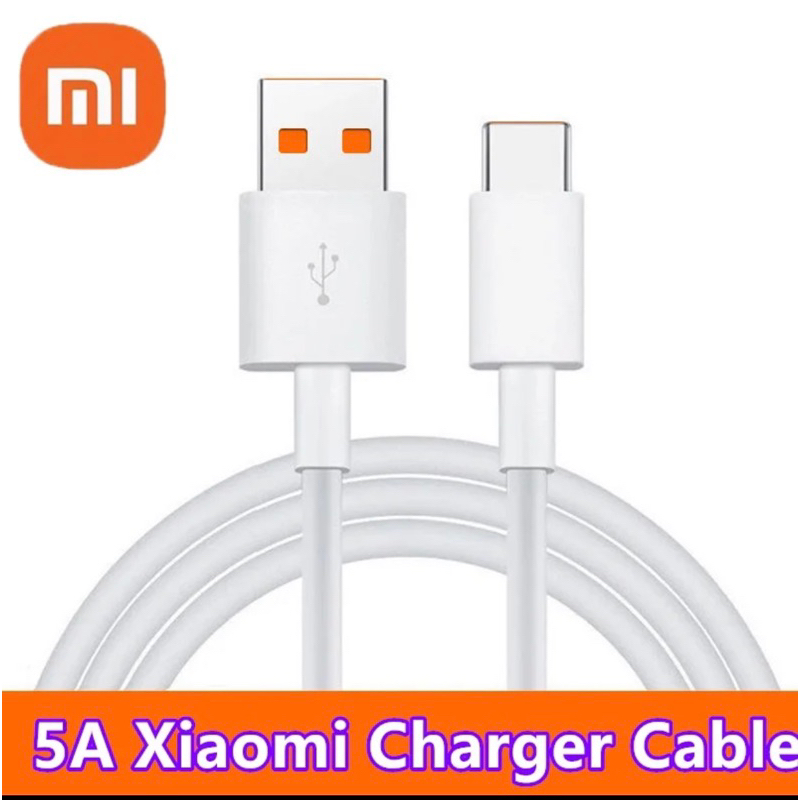 CABLE KABEL DATA XIAOMI 5A TURBO FAST CHARGING