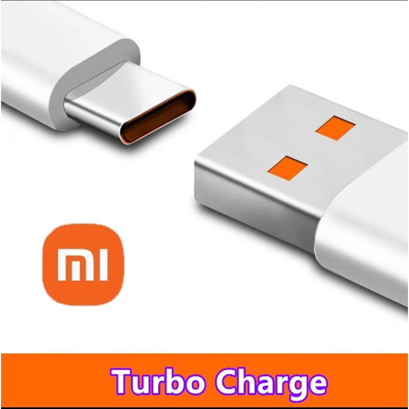 CABLE KABEL DATA XIAOMI 5A TURBO FAST CHARGING