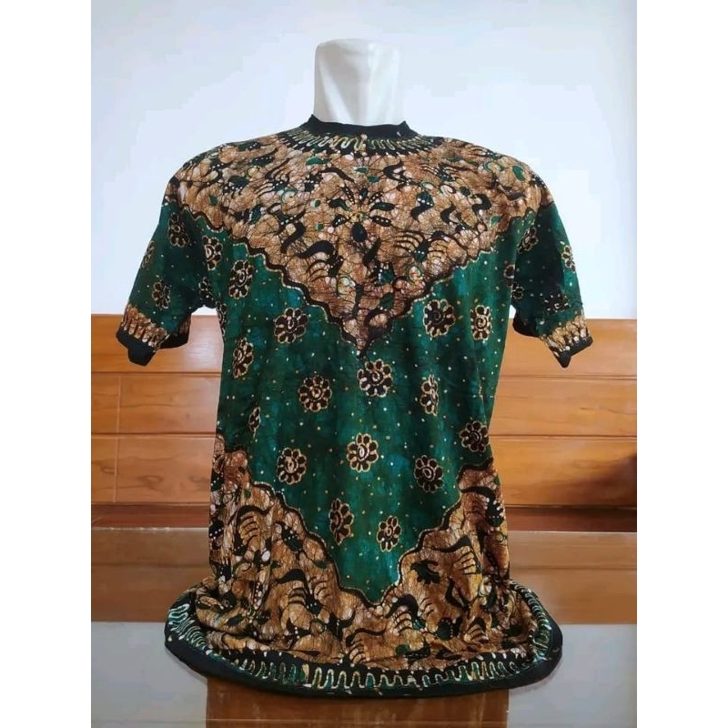 kaos oblong batik tulis Tuban
