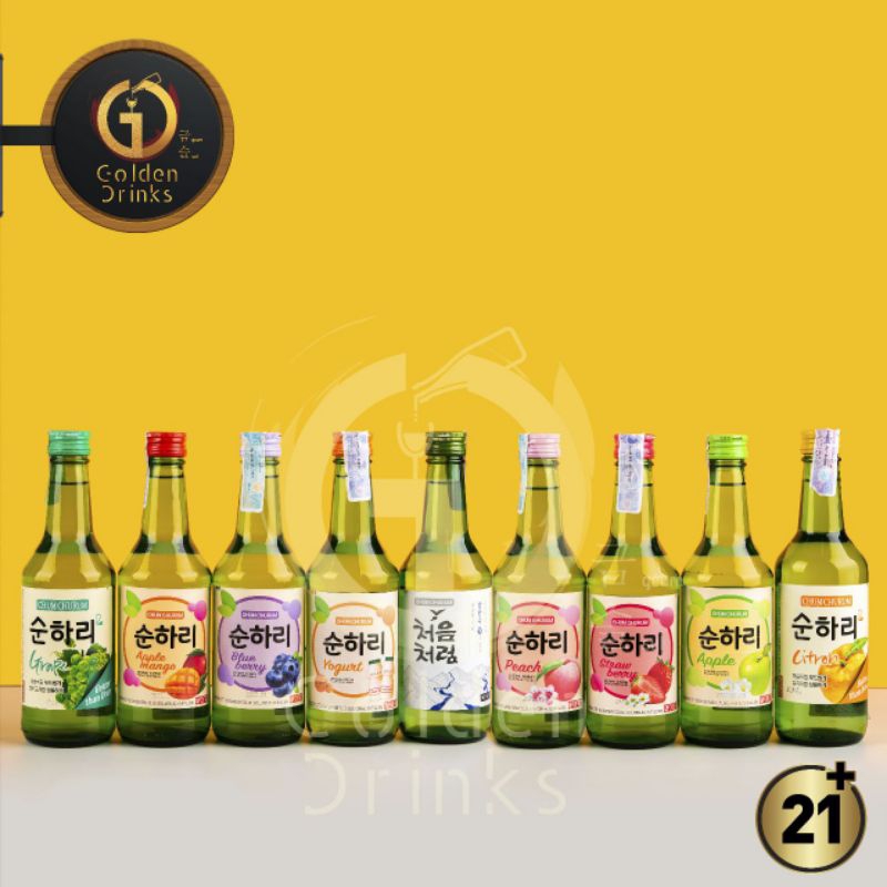 Chumchurum Soju All Variant 360ml + FREE SLOKI