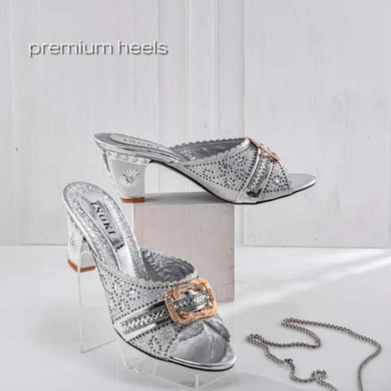 SANDAL PESTA WANITA MEWAH HAK PLATFORM HEELS Seserahan kondangan 5 cm NK 011