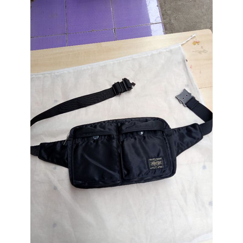 Porter Tanker Waistbag Hitam VGC